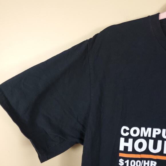 Computer Repair Funny Novel Graphic Tee Size L - Picture 4 of 8